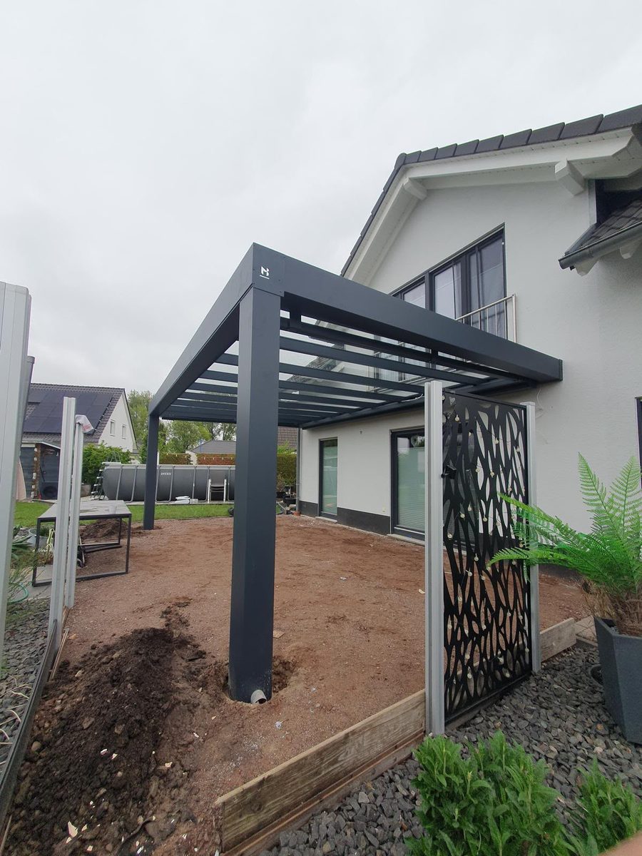 Cube Aufbau Pfosten