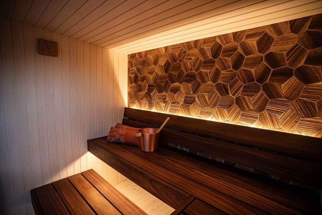 Isolierte Sauna Nord Lux