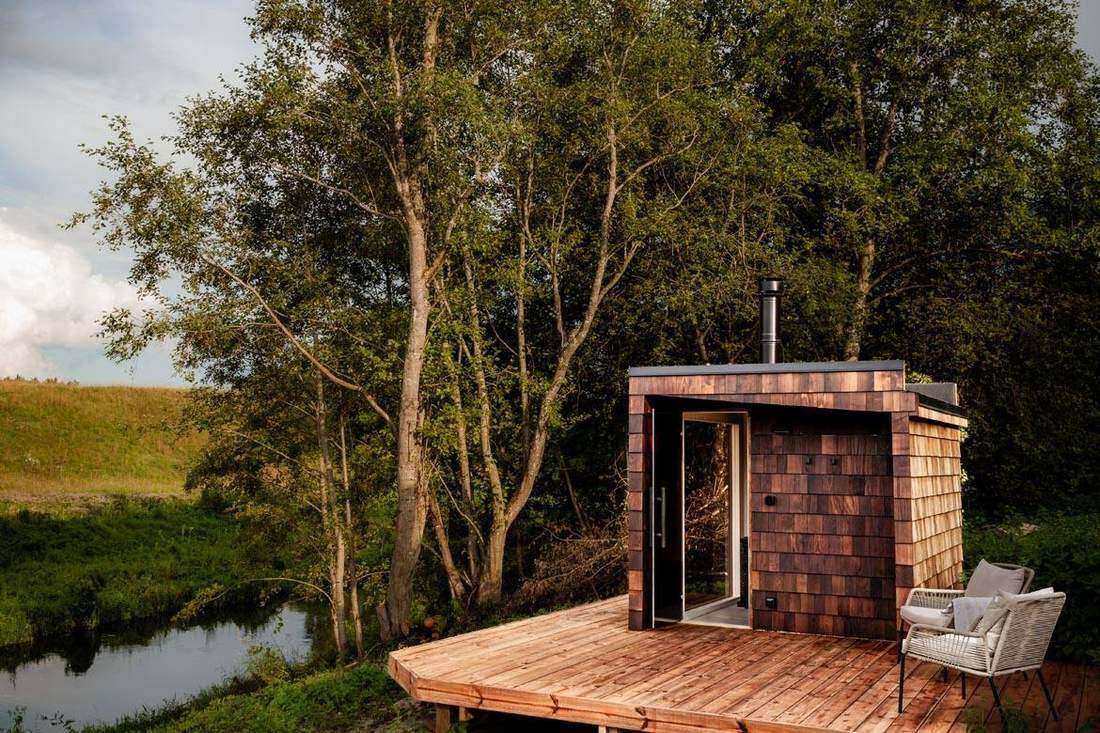 Isolierte Sauna Nord Lux