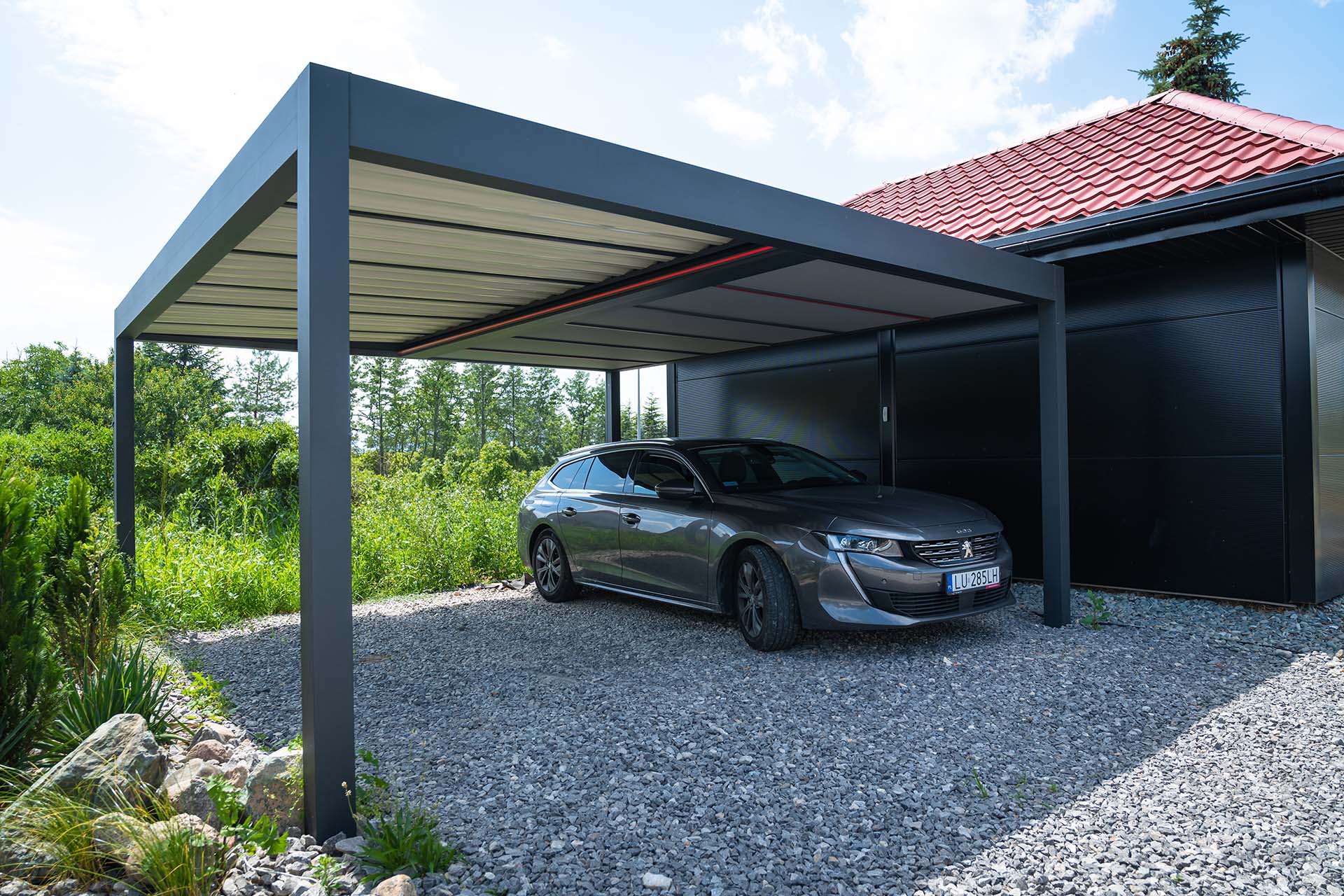 Tarasola Carport Ansicht 4