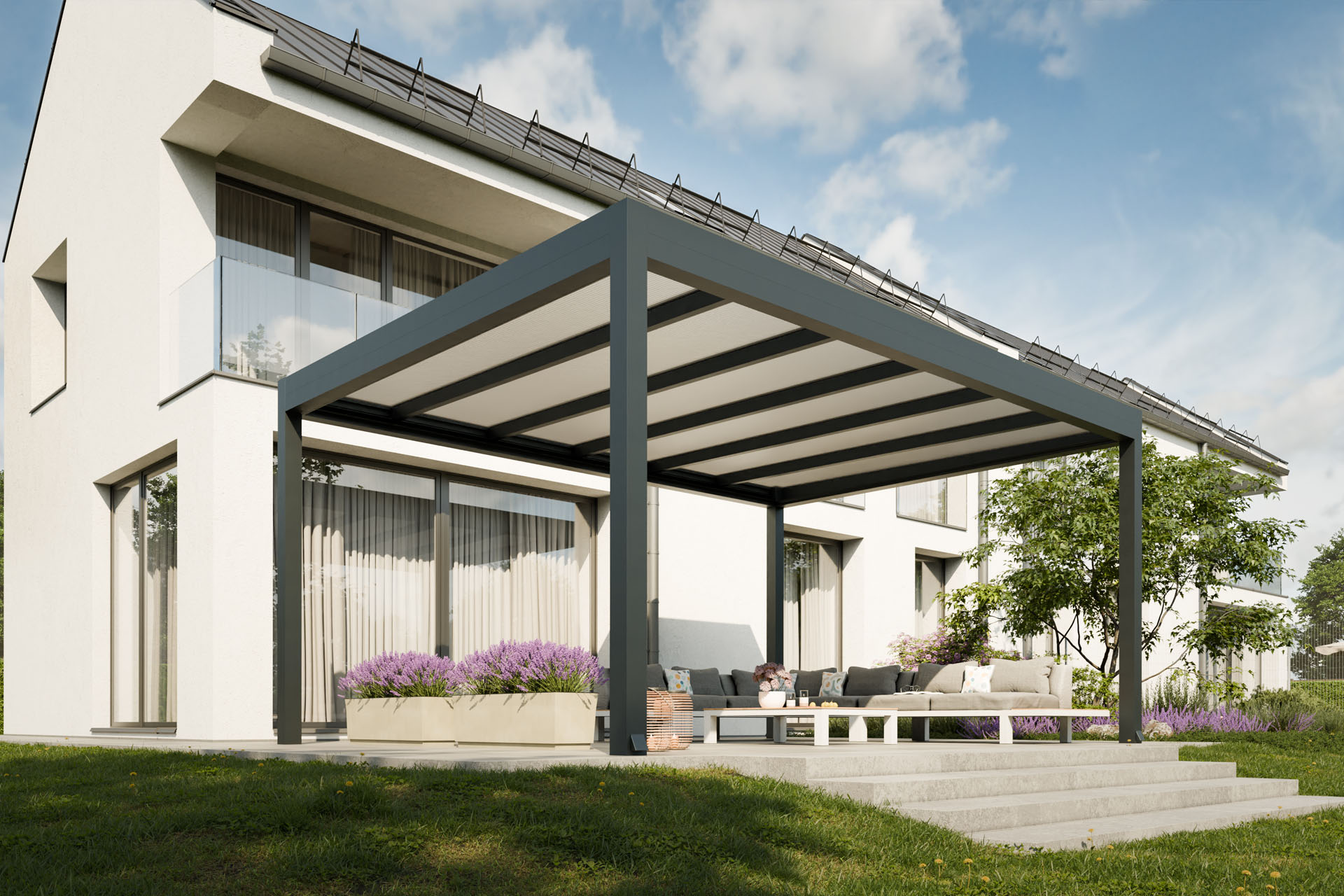 Tarasola Fix Polycarbonat Ansicht 3